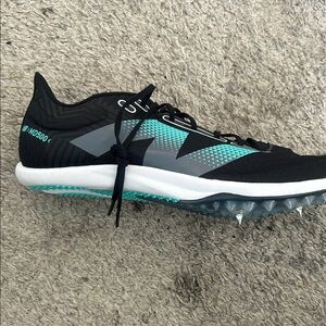 New Balance Black and Teal Athletic Shoes